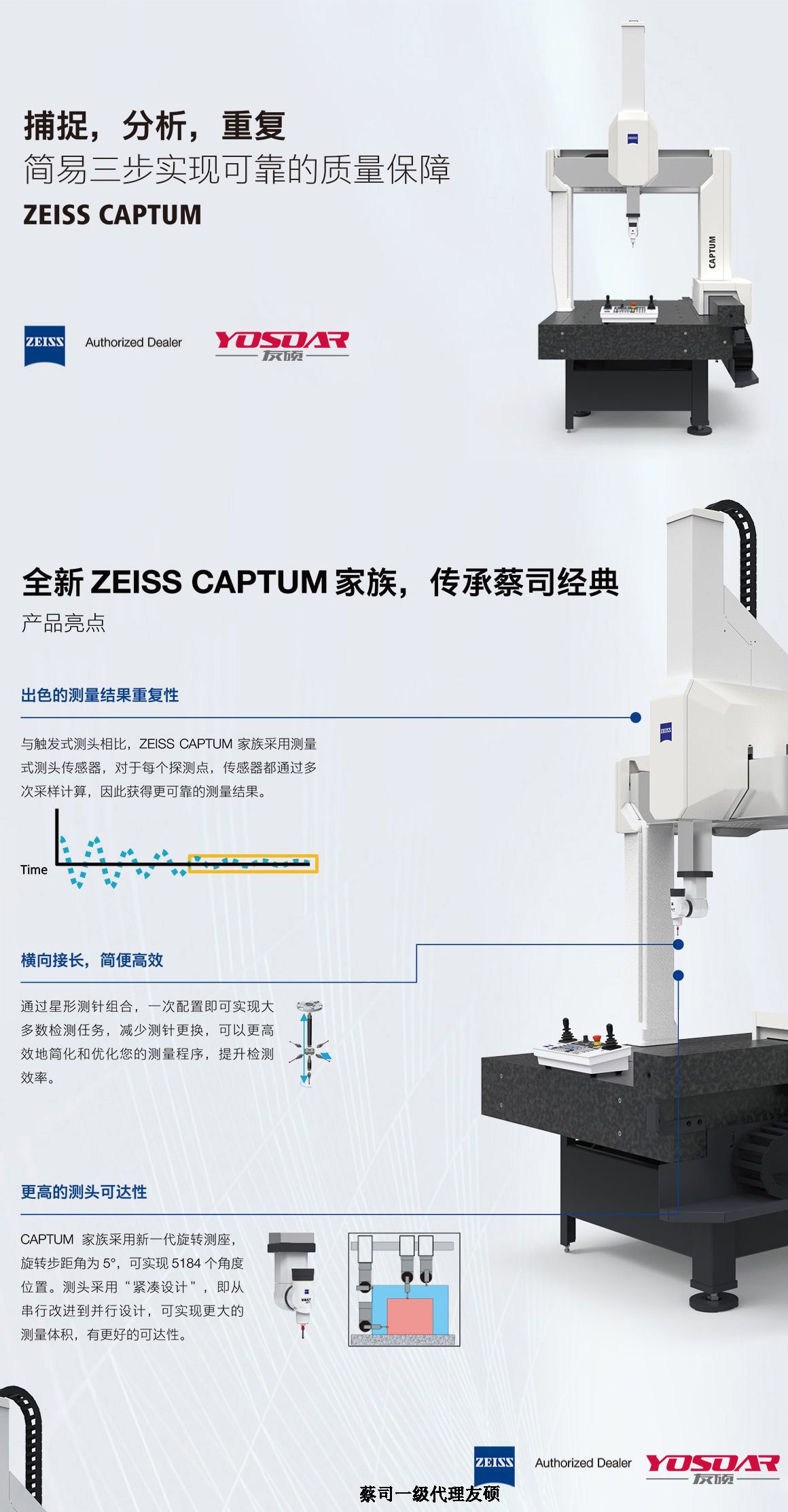 西宁蔡司三坐标CAPTUM